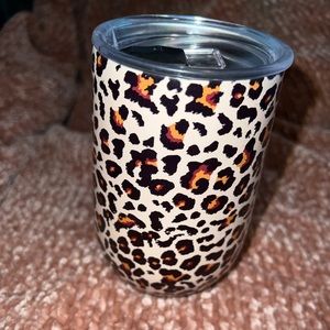 The spring ship leopard wine tumbler